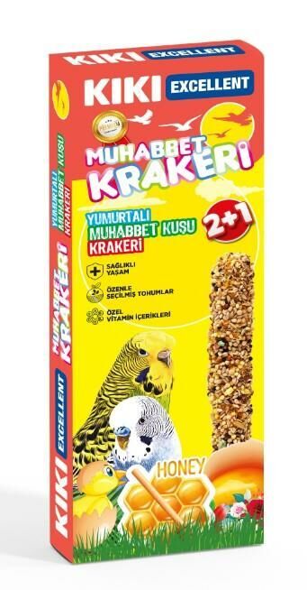 Kiki Excellent Yumurtalı Kraker 3 Adet ( Muhabbet )