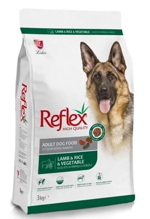 Reflex Kuzulu ve Sebzeli Yetiskin Köpek Mamasi 3 Kg