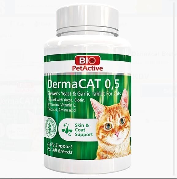 Bio Pet Active Dermacat Brewers Deri ve Tüy Sağlığı Vitamini 150 Tablet
