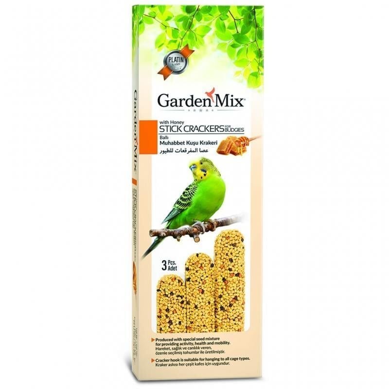 Gardenmix Platin Ballı Kuş Krakeri 3Lü