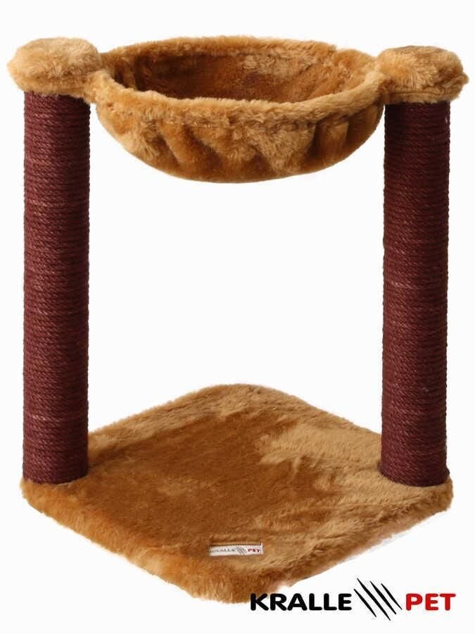 Kralle 1047 Kedi Tırmalama Açık Kahve 40*40*54