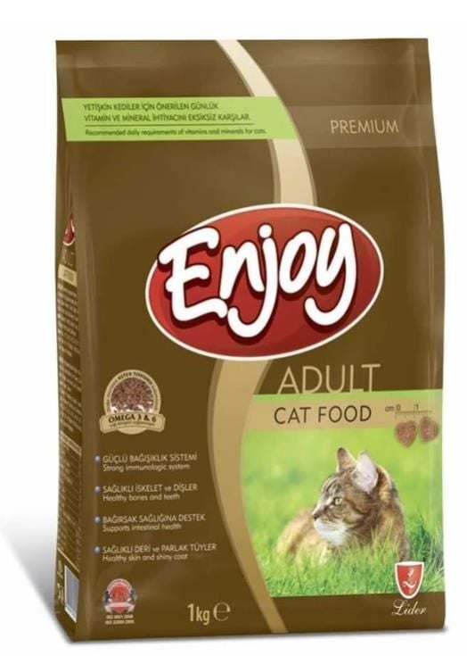 Enjoy Tavuk Etli Yetişkin Kedi Maması 1 Kg