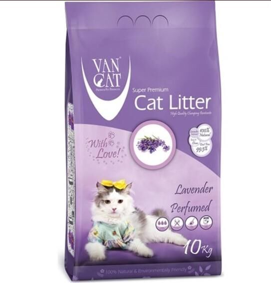 VanCat Lavanta İnce Kedi Kumu 10 Kg