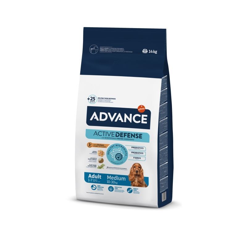 Advance Tavuklu Orta Irk Yetişkin Köpek Maması 14 Kg