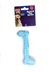Playfull Kemik Şeklinde Tırtıklı Plastik Diş Çıkarma Kemiği10,5 Cm