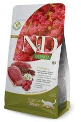 ND Quinoa Urinary Ördek Kinoa Aromalı İdrar Yolları Destekleyici Kedi Maması 1,5 Kg