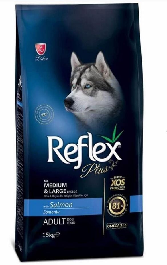 Reflex Plus Somonlu Yetişkin Kedi Maması 15 kg