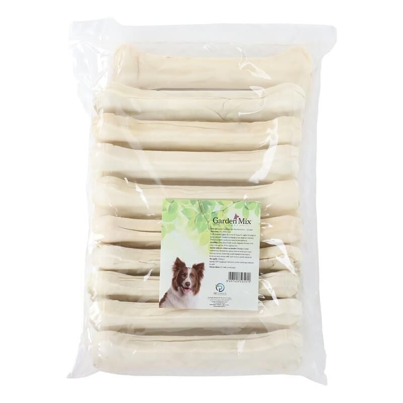 Gardenmix Sütlü Deri Kemik 21 Cm 150-180 Gr 10lu Paket