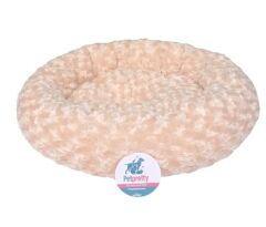 Pet Pretty Simit Yatak Peluş Bej 55x55 cm