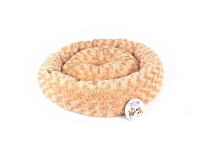 Pet Pretty Simit Yatak Peluş A. Kahve 55x55 cm