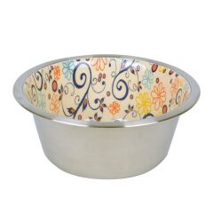 Flip Seramik Kaplı Çelik Mama Kabı 945 ml