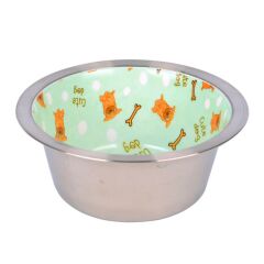 Flip Seramik Kaplı Çelik Mama Kabı 945 ml