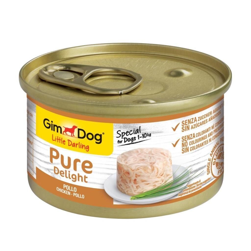 Gimdog Pure Delight Tavuklu Köpek Konservesi 150 gr