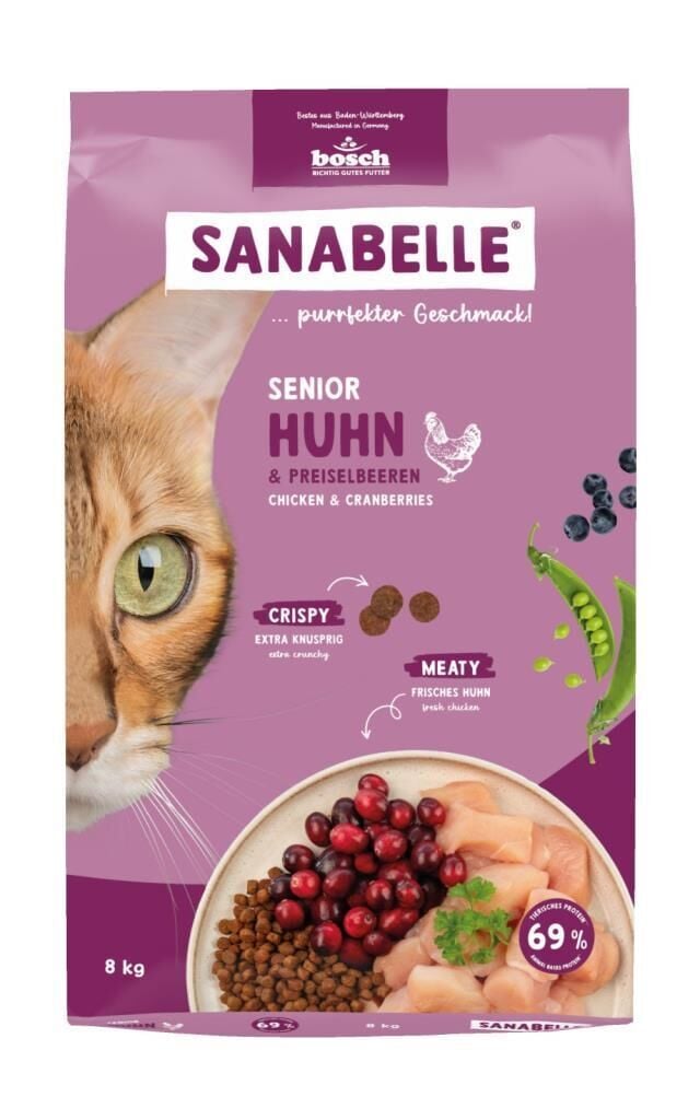 Sanabelle Senior Kümes Hayvanlı Yaşlı Kedi Maması 8 Kg