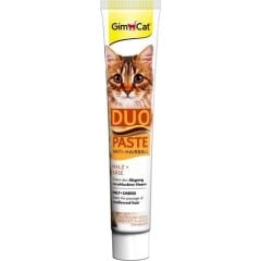 GimCat Duo Anti-Hairball Tüy Sağlığı için Peynirli Kedi Macunu 50gr