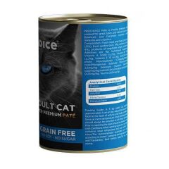 ProChoice Sardunya ve Hamsili Yetişkin Kedi Konservesi 400 Gr