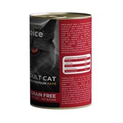 ProChoice Biftekli Yetişkin Kedi Konservesi 400 Gr