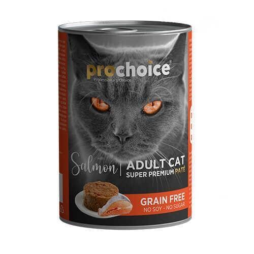 ProChoice Adult Somonlu Yetişkin Kedi Konservesi 400 Gr