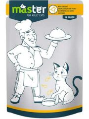 Master Pouch Tavuk Etli Yetişkin Kedi Konservesi 80gr