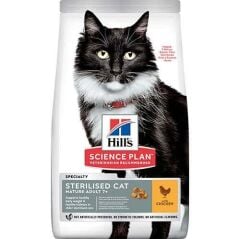 Hills Mature Kısırlaştırılmış Tavuklu Yaşlı Kedi Maması 1,5 kg