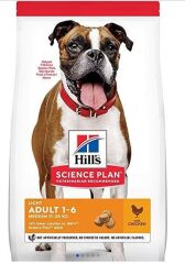 Hills Adult Light Medium Tavuklu Yetişkin Köpek Maması 2.5 kg