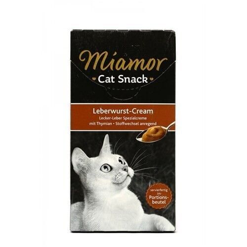Miamor Cream Ciğerli Kedi Ödülü 6x15 Gr