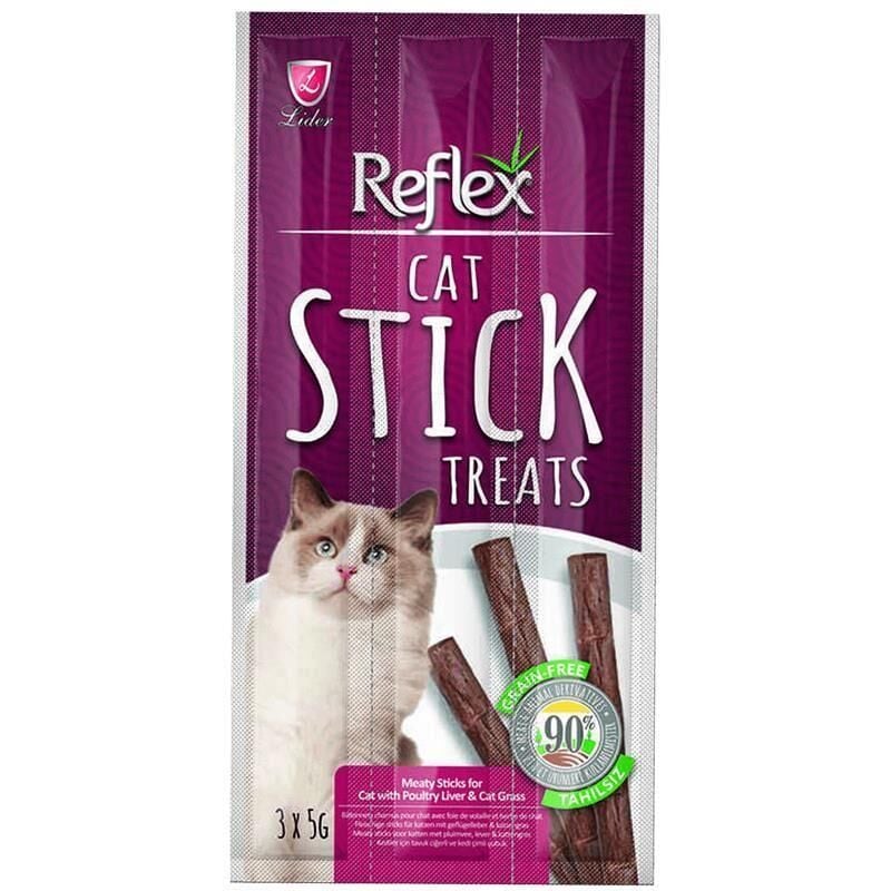 Reflex Ciğerli Kedi Ödül Çubuğu 5 Gr x 3