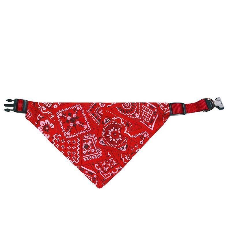 Karlie Bandanalı Tasma 22-35 Cm Kırmızı
