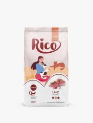 Rico Kuzu Etli Yetişkin Kedi Maması 2 KG