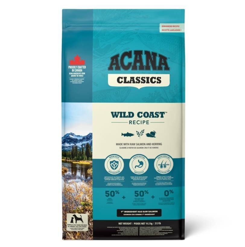 Acana Classics Wild Coast Köpek Maması 14,5 Kg