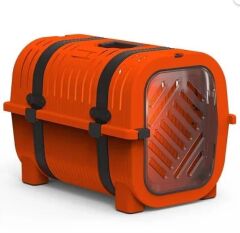 Innocozy Turuncu Kahve Kedidi Köpek Taşıma Çantası 33x51x36cm