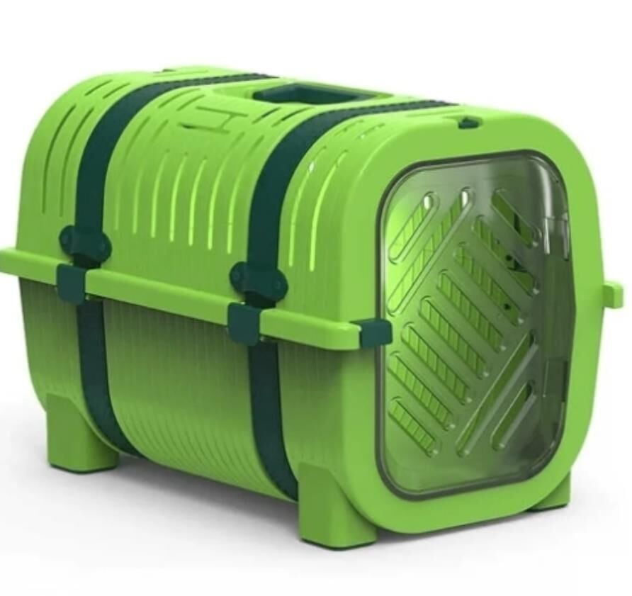 Innocozy Lime Yeşil Koyu Yeşil Kedi Köpek Taşıma Çantası 33x51x36cm