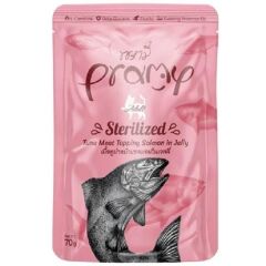 Pramy Cat Sterilize Ton Balıklı Somonlu Kedi Maması 70gr