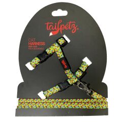 Tailpetz Cat Harness Kedi Göğüs Tasması DAZZLE