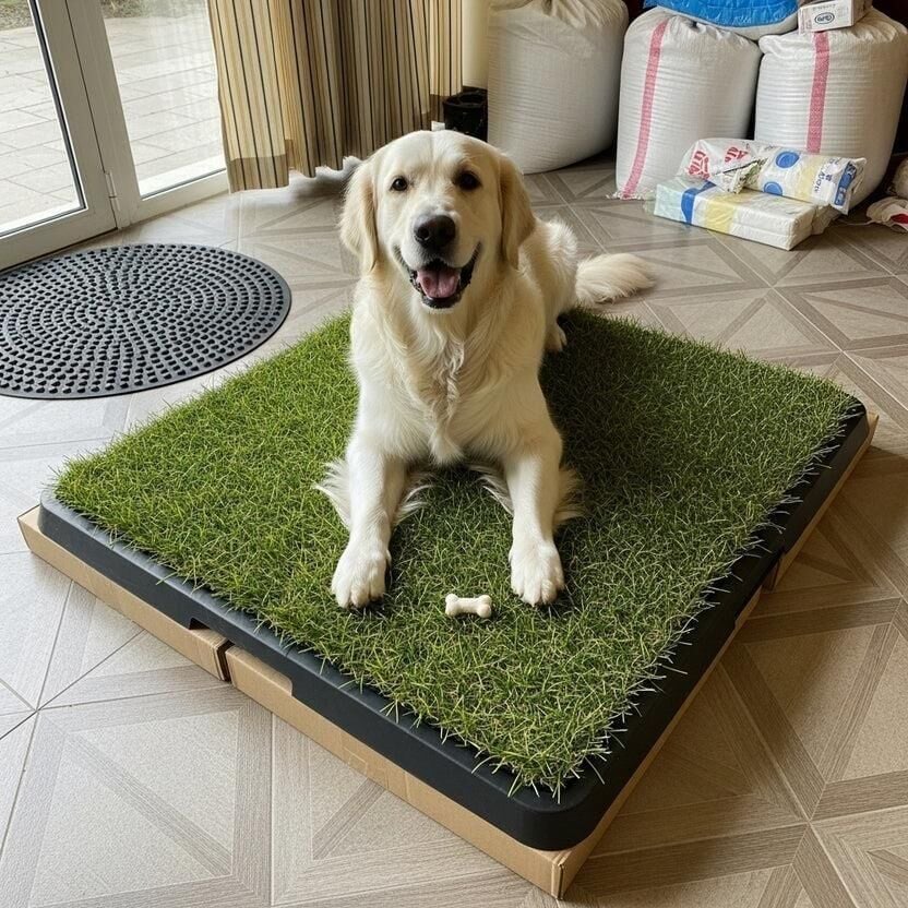 Greenpee Köpek Tuvaleti Çimli Büyük 61x81 cm