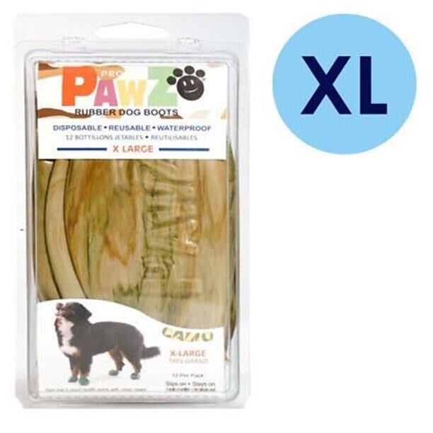Pawz Köpek Galoşu - Camo XL
