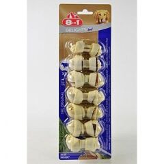 8in1 Delights Bones Biftekli Köpekler İçin Ağız Bakım Kemiği  XSmall