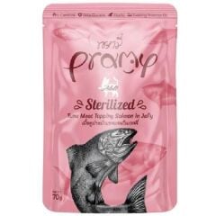 Pramy Cat Sterilize Ton Balıklı Somonlu Kedi Maması 70gr