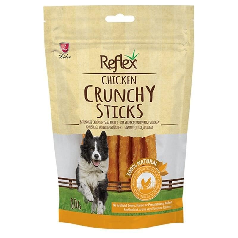 Reflex Tavuklu Çıtır Çubuk Köpek Ödülü 80 Gr
