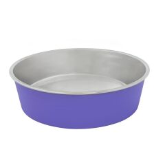 Duvo Kedi Köpek Kaymaz 750 Ml Mat Mor Mama ve Su Kabı