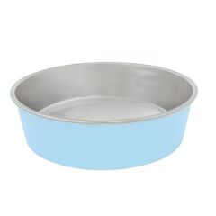 Duvo Kedi Köpek Kaymaz 450 Ml Mat Mavi Mama ve Su Kabı