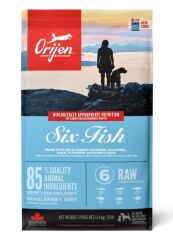 Orijen 6 Fish 6 Balıklı Tahılsız Yetişkin Köpek Maması 11,4kg