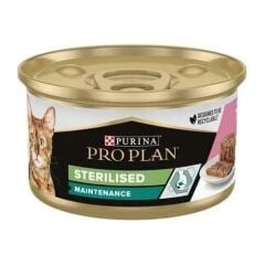 Proplan Sterilised Ton ve Somonlu Kısırlaştırılmış Kedi Konservesi 85 Gr