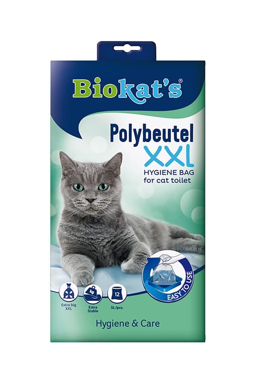 Biokats Kedi Kumu Hijyen Torbası XXL 12'li