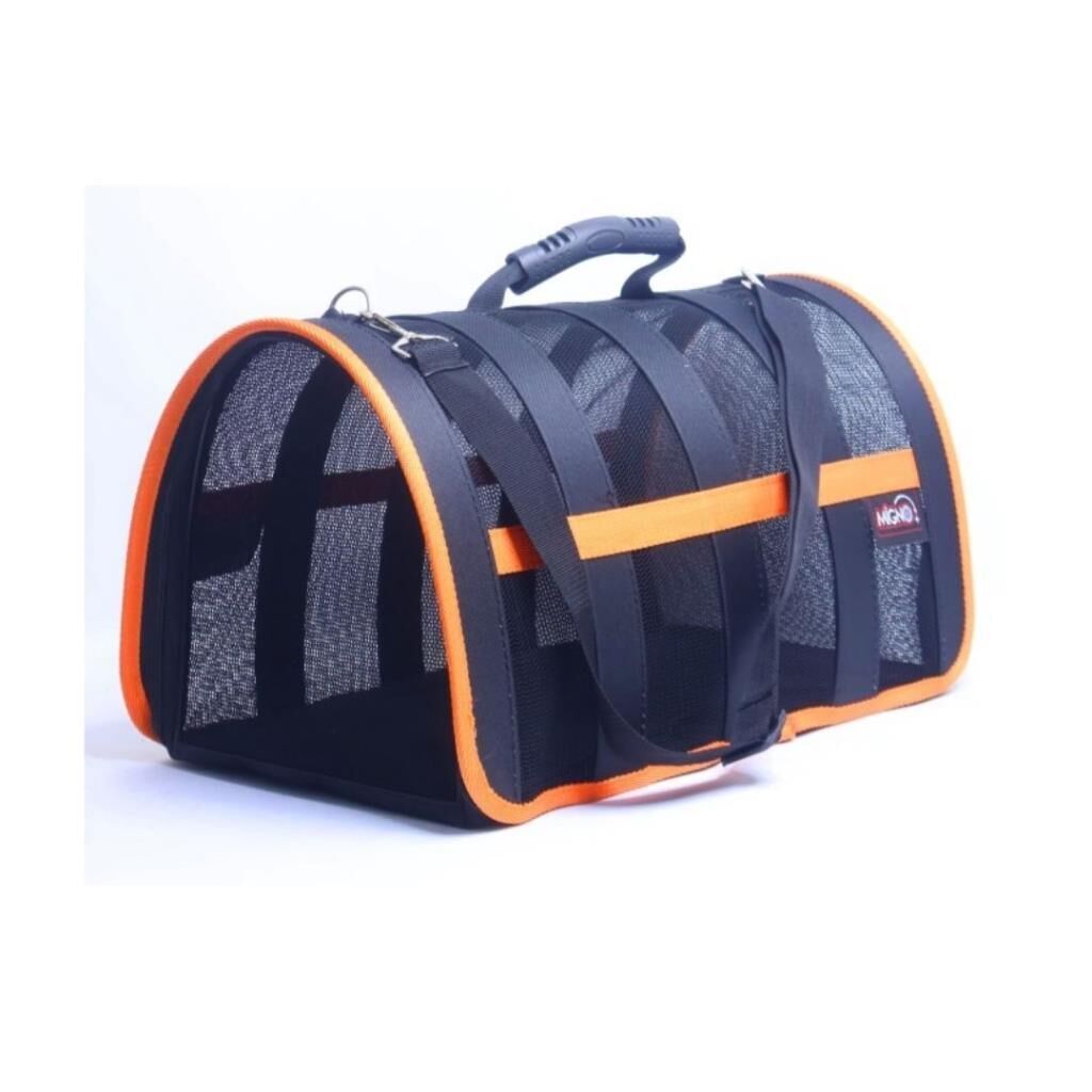 MİGNO FLYBAG Astra Fileli Kedi Köpek Taşıma Çantası - Turuncu