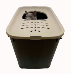 Mp Micia Üstten Girişli Elekli Kedi Tuvaleti 58*38*39 cm