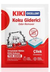 Kiki Excellent Kedi Kumu Koku Giderici -Çilek Kokulu 25 gr