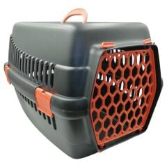 Şenyayla Kedi Köpek Plastik Taşıma Siyah