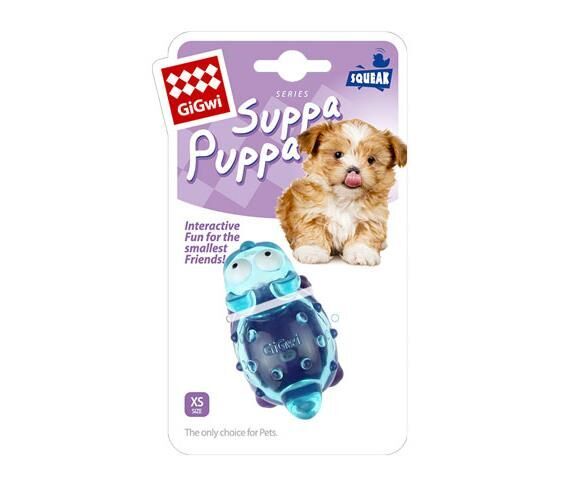 Gigwi Suppa Puppa Kedi Mavi Mor Köpek Diş Kaşıma Oyuncağı