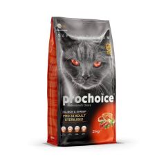 ProChoice 33 Somonlu ve Karidesli Kısırlaştırılmış Kedi Maması 2kg